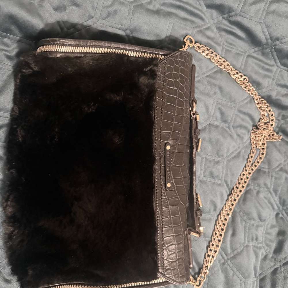 Rebecca Minkoff Collection Rabbit Fur Bag - Picture 10 of 16